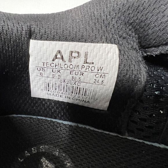 APL Techloom Pro W Womens Size 8 Black EUC black On Black - Picture 9 of 10